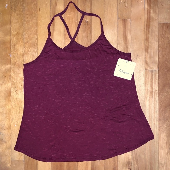NWT - Wine Workout Top - Whisper - Picture 4 of 7
